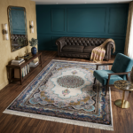 Covor Diora KUMKAPI 8051A Navy - imagine 2
