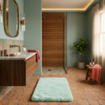Covor SOFTLINE MATS Teal Cloud - imagine 2