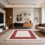 Covor MAJOLIKA Red Frame Elegance - imagine 2