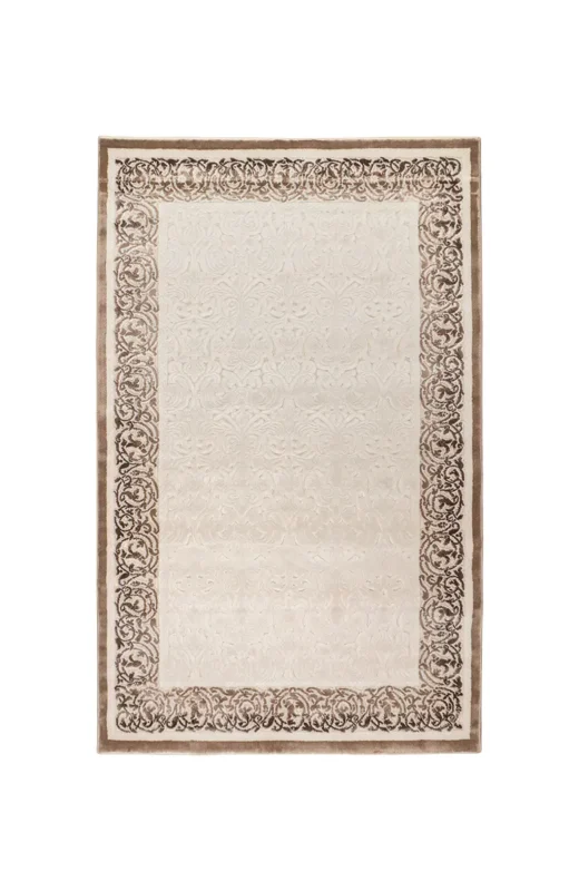 Covor Elysium Border Classic Brown