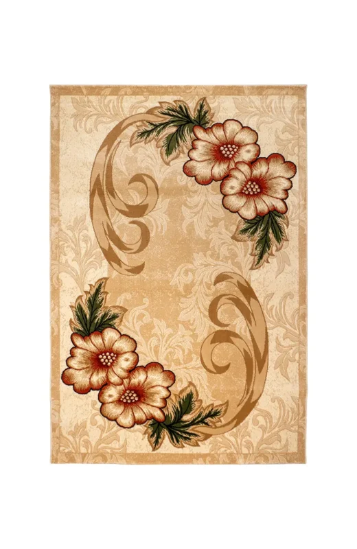 Covor Elmas Floral Scroll