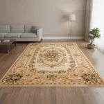 Covor Elmas Floral Ivory - imagine 2