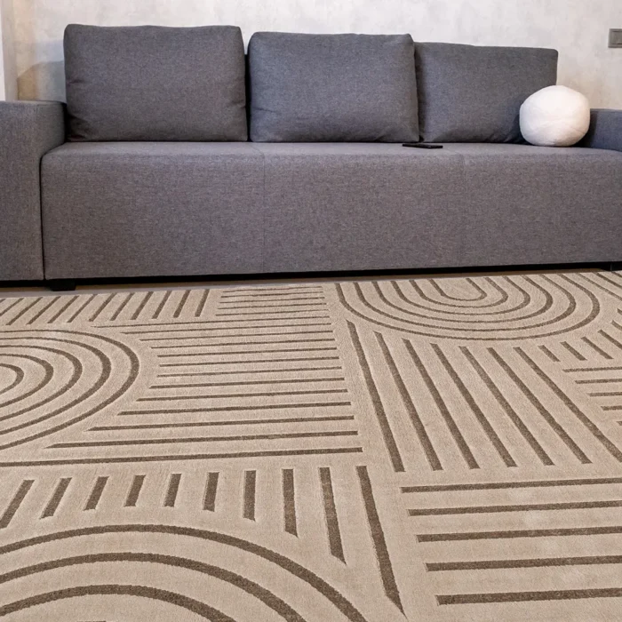 Covor Gloria Warm Geometry - imagine 2