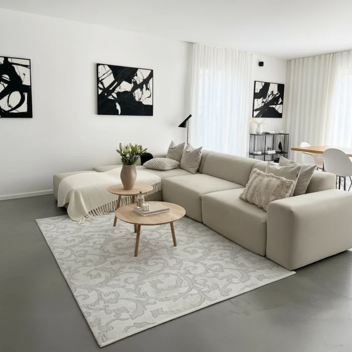 Covor DOLCE Silver Baroque - imagine 2
