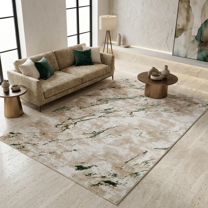 Covor SHINE Emerald Veins - imagine 2