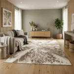 Covor SOHO Beige Marble Flow - imagine 2