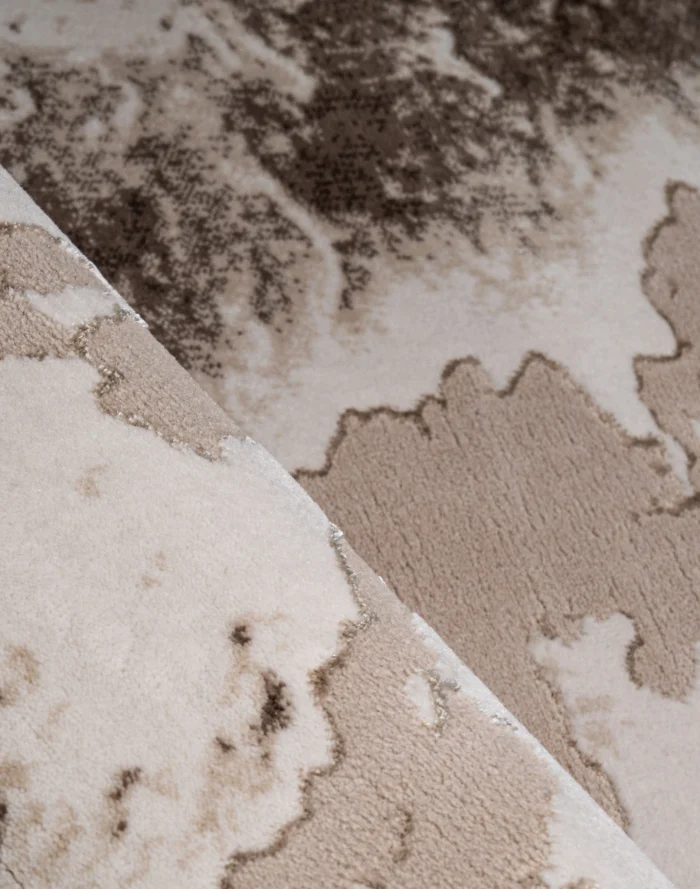Covor SOHO Grey Abstract Gold - imagine 4
