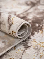 Covor SOHO Beige Gold Abstract - imagine 3