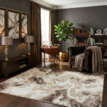 Covor SOHO Beige Gold Texture - imagine 2