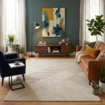 Covor DIMA Ivory Geometry - imagine 2