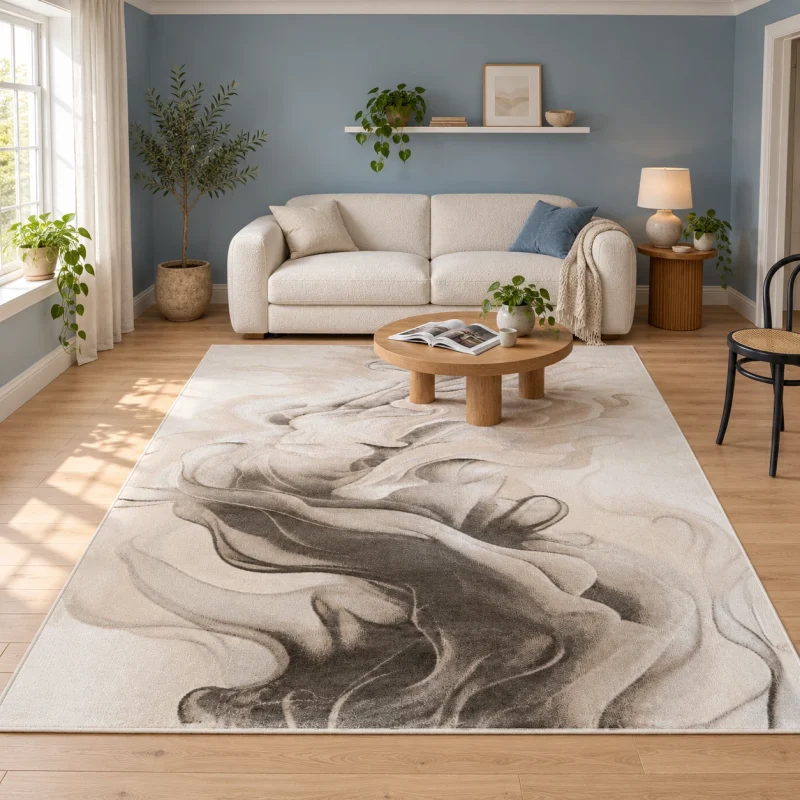 Covor BAMBU Pebble Drift