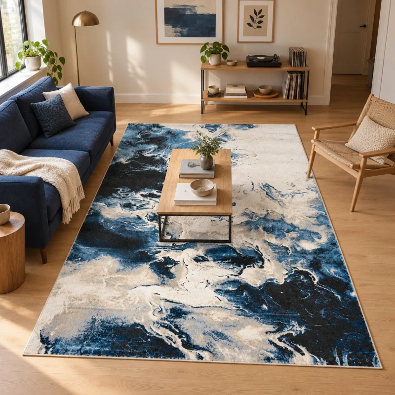 Covor ELIZA Blue Stone